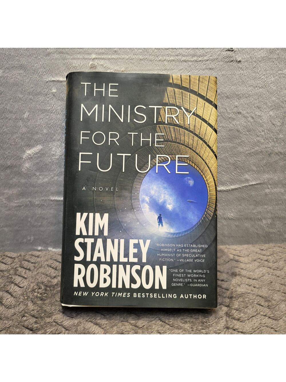 THE MINISTRY FOR THE FUTURE Kim Stanley Robinson Orbit Hardcover 1st Ed Black DJ